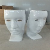 面具造型玻璃钢休闲椅