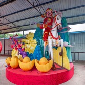 光与影的雕塑师：探访定制大型传统彩灯花灯的匠心殿堂