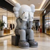 玻璃钢雕塑定制：商场美陈与户外景观的流量密码，专业厂家赋能商业美学升级