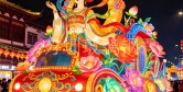 夜游文旅新标杆｜大型动力发光玻璃钢巡游花车，解锁场景互动新玩法