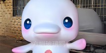玻璃钢卡通吉祥物雕塑定制厂家