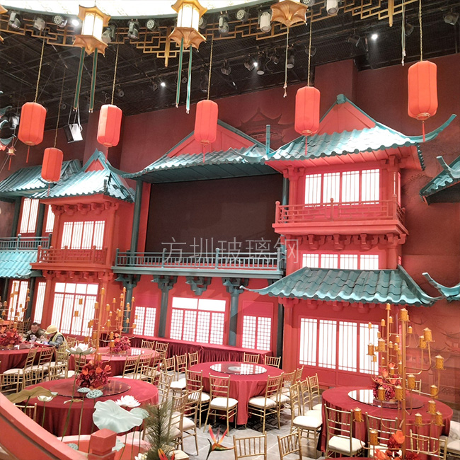 玻璃钢大型室内美陈装饰雕塑制作工程：匠心筑造空间艺术新维度
